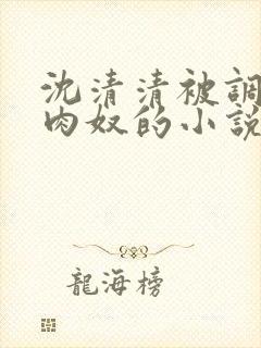 沈清清被调教成肉奴的小说在哪里看