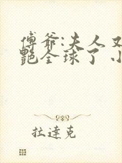 傅爷:夫人又惊艳全球了 小说