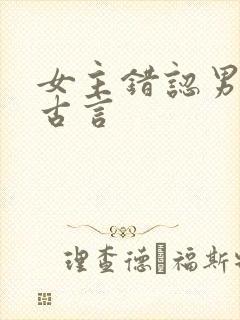 女主错认男主的古言封面