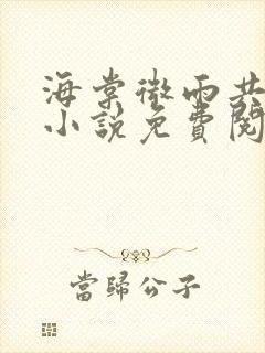 海棠微雨共归途小说免费阅读墨燃封面