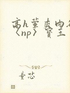 高h荤爽肉欲文〈np〉宝玉封面