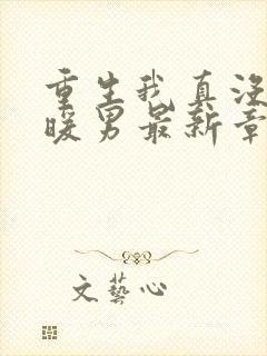 重生我真没想当暖男最新章节目录