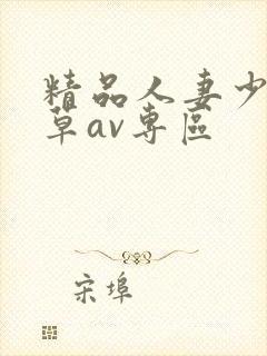 精品人妻少妇嫩草av专区封面