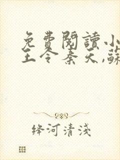 免费阅读小说神王令秦天,苏酥