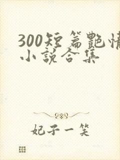 300短篇艳情小说合集封面