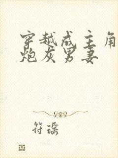 穿越成主角攻的炮灰男妻