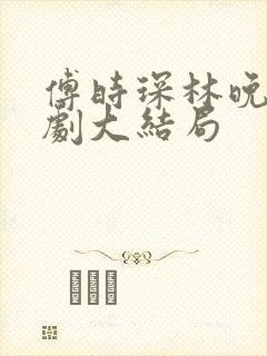 傅时琛林晚晚短剧大结局