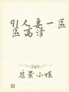 91人妻一区二区高清