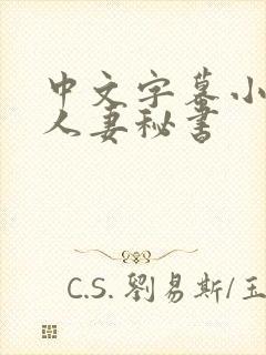 中文字幕小泽彻人妻秘书