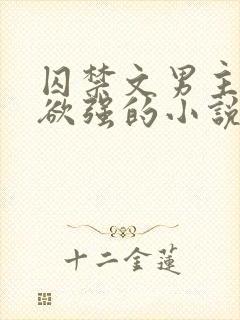 囚禁文男主占有欲强的小说