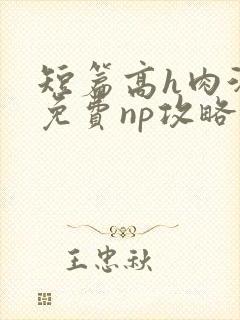 短篇高h肉汁文免费np攻略