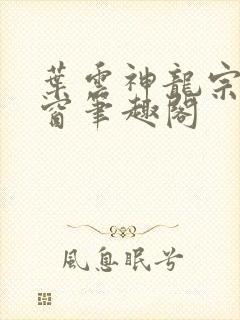 叶云神龙宗无弹窗笔趣阁封面