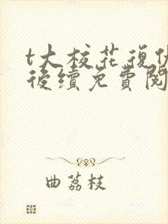 t大校花复仇记后续免费阅读封面