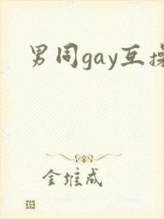 男同gay互操
