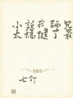 小说我师兄实在太稳健了最新更新封面