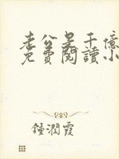 老公是千亿大佬免费阅读小说全文封面