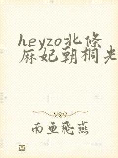 heyzo北条麻妃朝桐光101