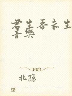 君生吾未生 纯音乐