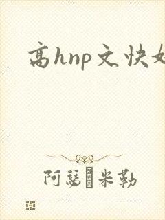 高hnp文快奸