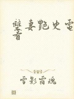 双妻艳史电影观看