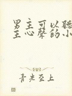 男主可以听到女主心声的小说