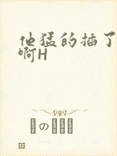 他猛的插了进去啊H