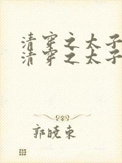 清穿之太子娇妃清穿之太子娇妃