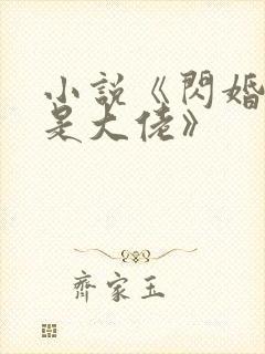 小说《闪婚老公是大佬》