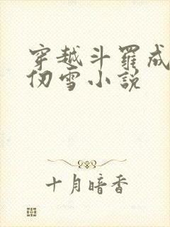 穿越斗罗成为千仞雪小说封面