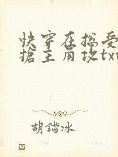 快穿在总受文里抢主角攻txt网盘