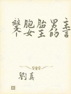 双胞胎男主和一个女主的言情小说