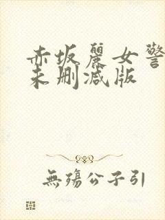 赤坂丽女警电影未删减版