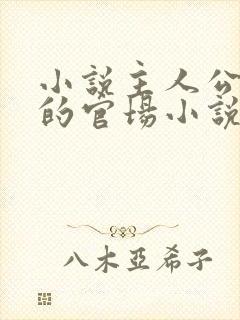 小说主人公李霖的官场小说免费阅读