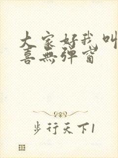 大家好我叫林小喜无弹窗