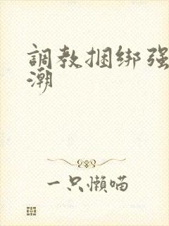 调教捆绑强制高潮