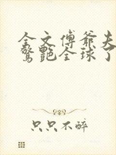 全文傅爷夫人又惊艳全球了