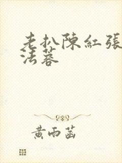 老扒陈红张敏陈法蓉封面