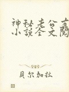 神秘老公有点坏小说全文阅读封面