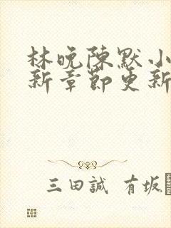 林晚陈默小说最新章节更新时间封面