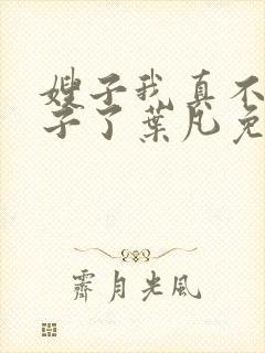 嫂子我真不是傻子了叶凡免费阅读下载封面