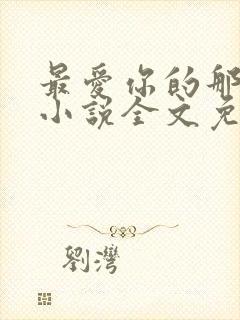 最爱你的那十年小说全文免费