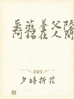 采薇养父陆三平阿铭在人间小说