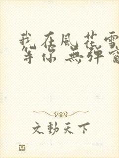 我在风花雪月里等你 无弹窗