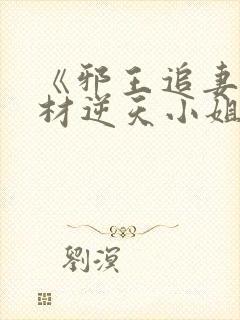 《邪王追妻:废材逆天小姐》