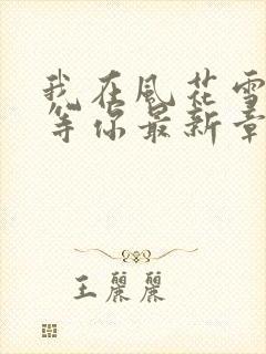 我在风花雪月里等你最新章节