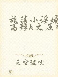 放荡小淫妇h文高辣h文原神