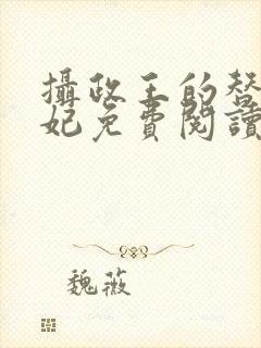 摄政王的替嫁王妃免费阅读