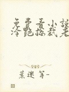 免费看小说我的冷艳总裁老婆