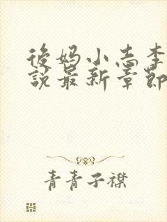 后妈小志李韵小说最新章节更新内容