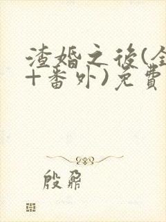 渣婚之后(全文+番外)免费阅读